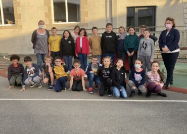 Rencontre avec la classe de CM2 de l'école de Plourin-Ploudalmézeau