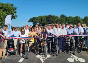 Inauguration de la nouvelle piste cyclable Plouarzel - Saint-Renan 🚴‍♀️
