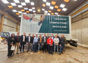 Inauguration de l’unité mobile de traitement des déchets en polystyrène expansé