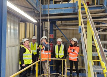 Visite de l'usine de valorisation énergétique VALCOR à Concarneau