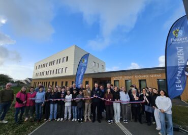 Inauguration du collège de Ploudalmézeau