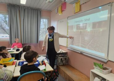 Rencontre avec les élèves de CM1 de l'école du Lac à Plabennec