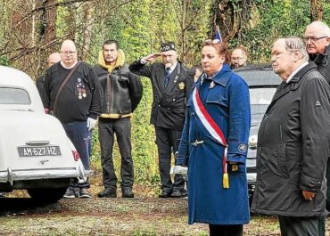 La Forest-Landerneau : commémoration des 82 ans de la mort de 3 soldats morts pour la France