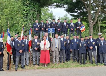 Cérémonie en hommage à Jean Henry à Guilers