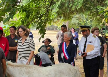 Visite de la ministre en charge de l'Autonomie et des personnes handicapées